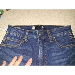 Kut from the Kloth Jeans Womens Sz 00 Dark Blue Connie Ankle Skinny Denim 25x26